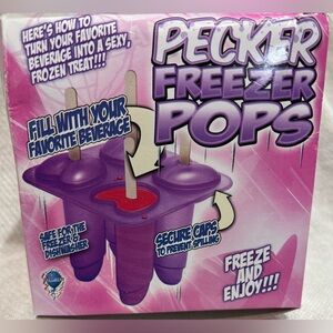 New Pipedream Pecker Freezer Pop mold set in Purple